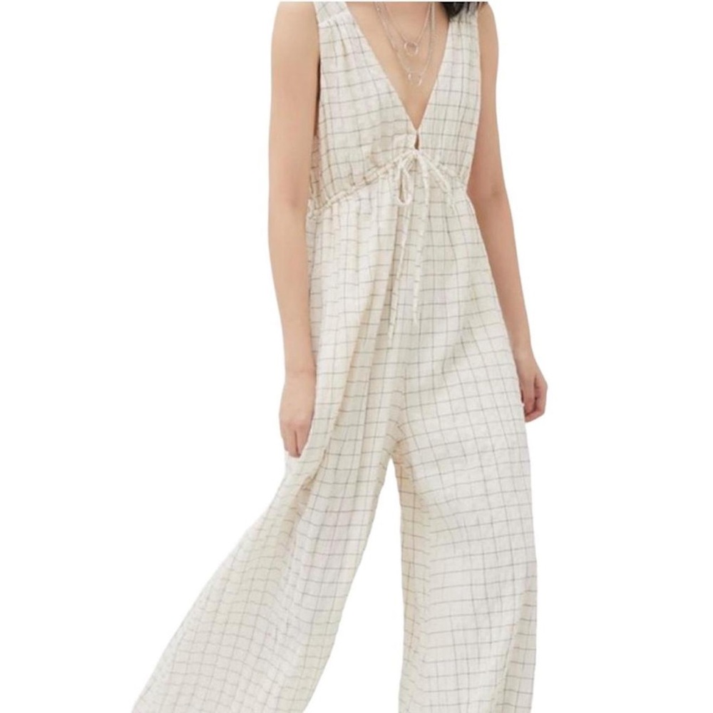 Urban Outfitters Breezy Wide-Leg Jumpsuit